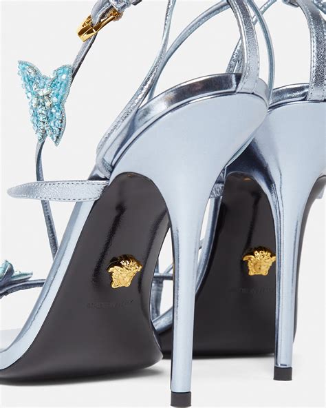 versace butterfly heels price